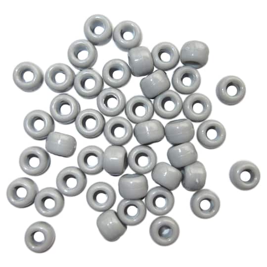 Opaque Pony Beads by Creatology™, 6mm x 9mm